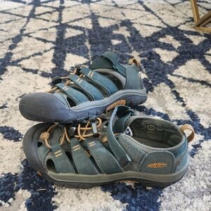 KEEN Teal and Gray Adventure Sandals